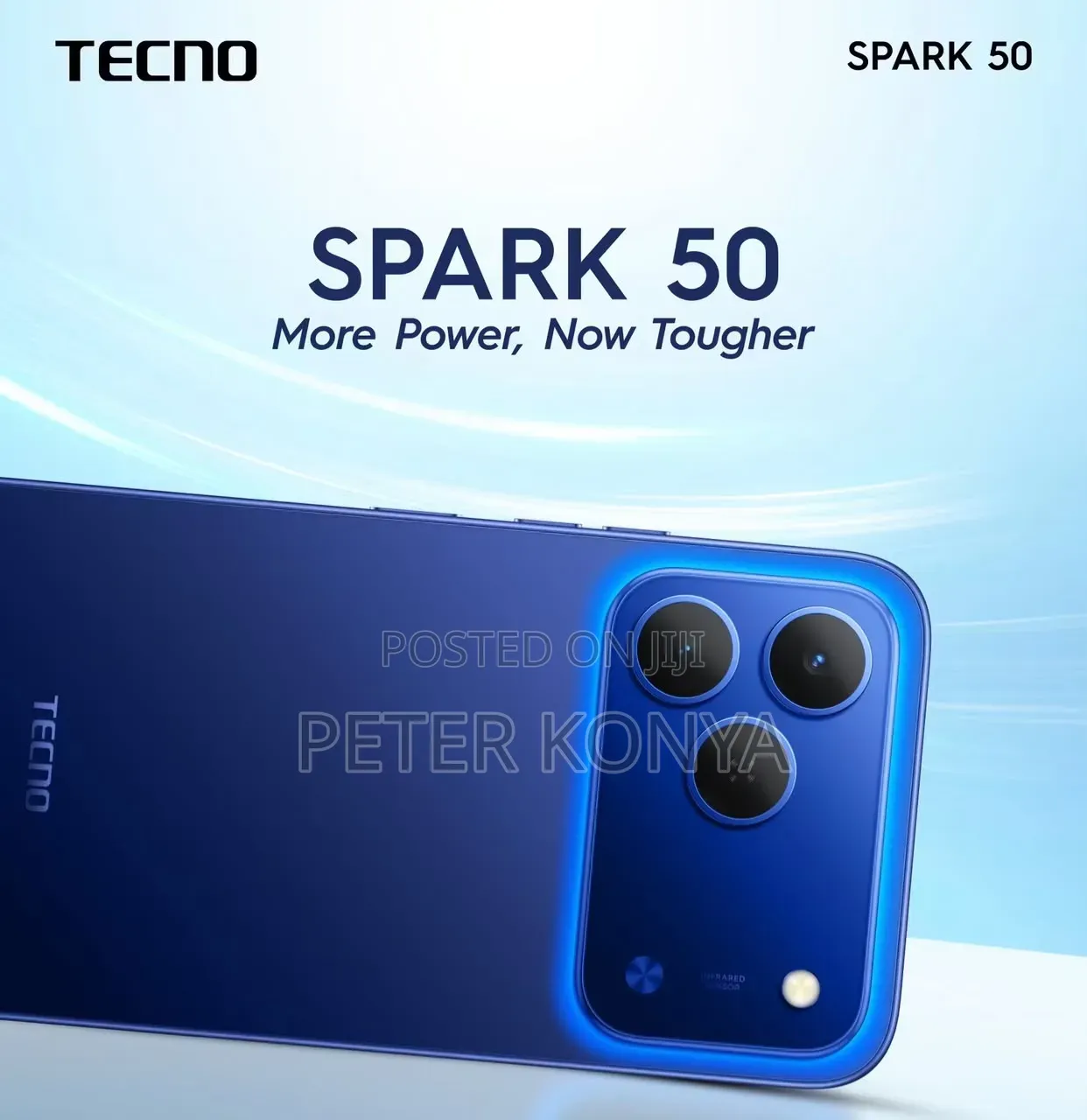 New Tecno Spark 50 128 GB Blue