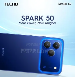 New Tecno Spark 50 128 GB Blue