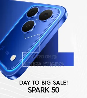 New Tecno Spark 50 128 GB Blue