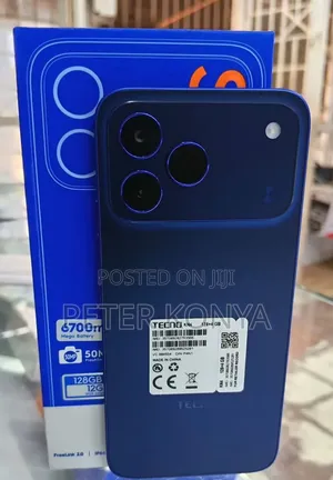 New Tecno Spark 50 128 GB Blue