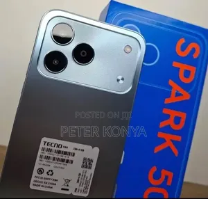 New Tecno Spark 50 128 GB Blue