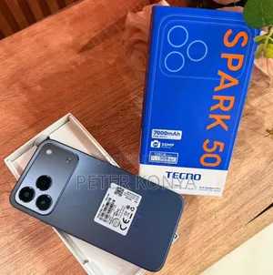 New Tecno Spark 50 128 GB Silver