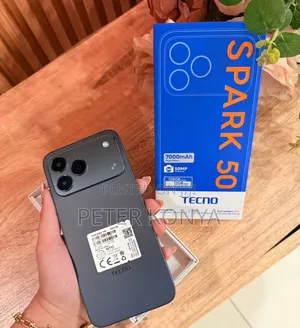 New Tecno Spark 50 128 GB Gray