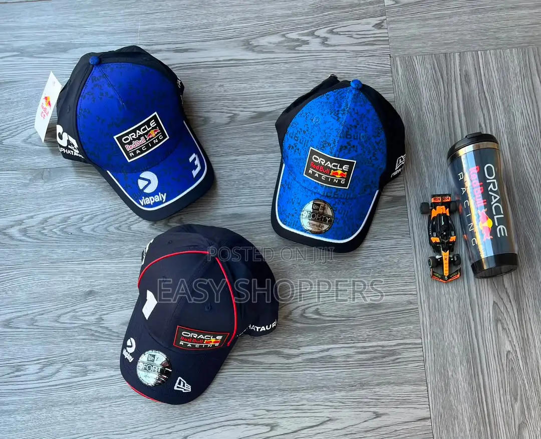 Officially Licensed Oracle Red Bull Racing Caps