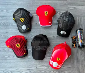 Original Puma Scuderia Ferrari Branded Baseball Caps