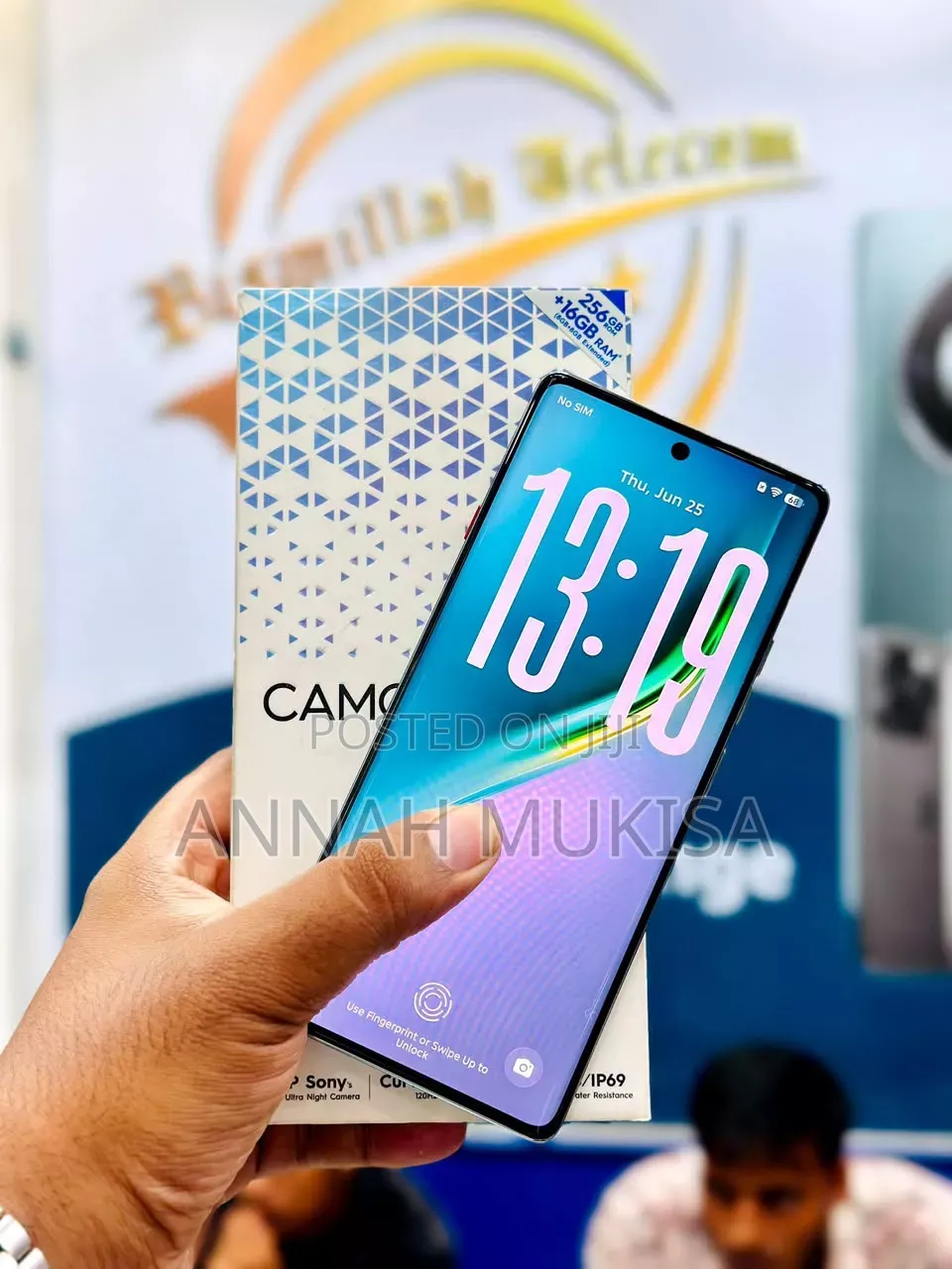 New Tecno Camon 40 Pro 5G 256 GB Black