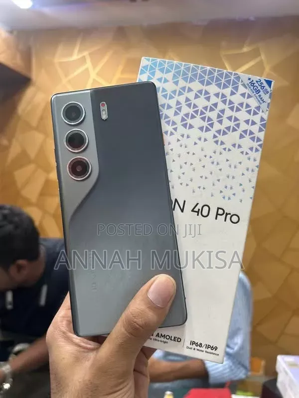 New Tecno Camon 40 Pro 5G 256 GB Black
