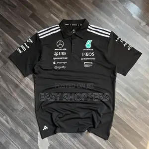 Original Black Adidas Mercedes-Amg Petronas F1 Jersey