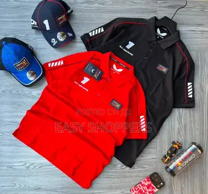 Authentic Castore Oracle Red Bull Racing Polo Shirts Jersey