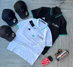 Classic Mercedes-Amg Petronas F1 Team Polo Shirt Jersey