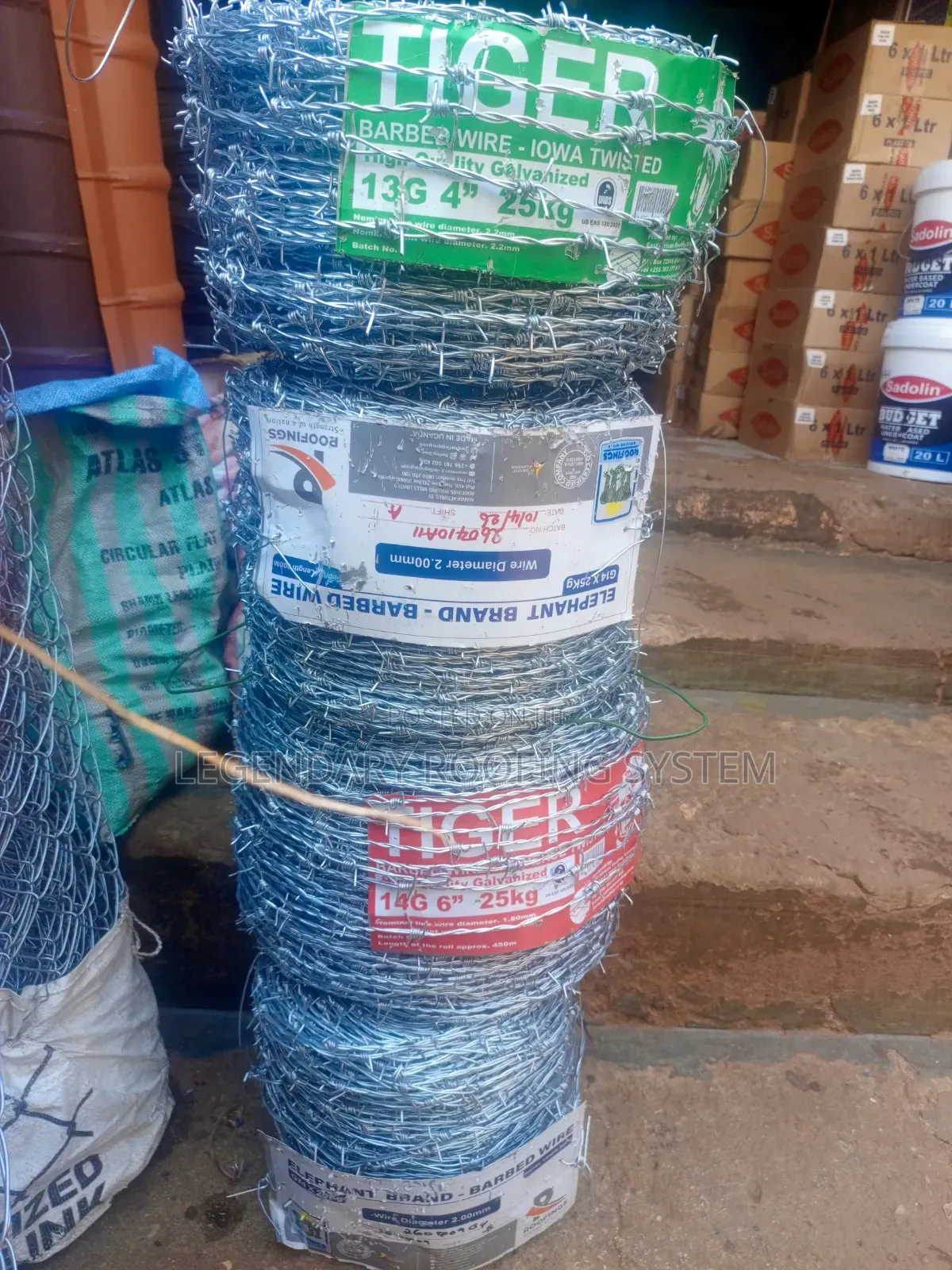 Barbed Wire 25kg(600mtrs)
