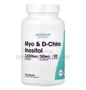 Women, Myo and D-Chiro Inositol, 120 Capsules