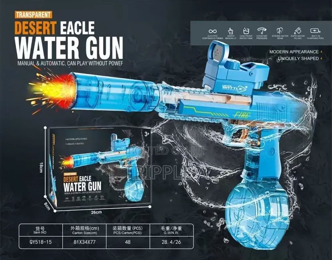 Rechargeable Desert Eagle Water Gun