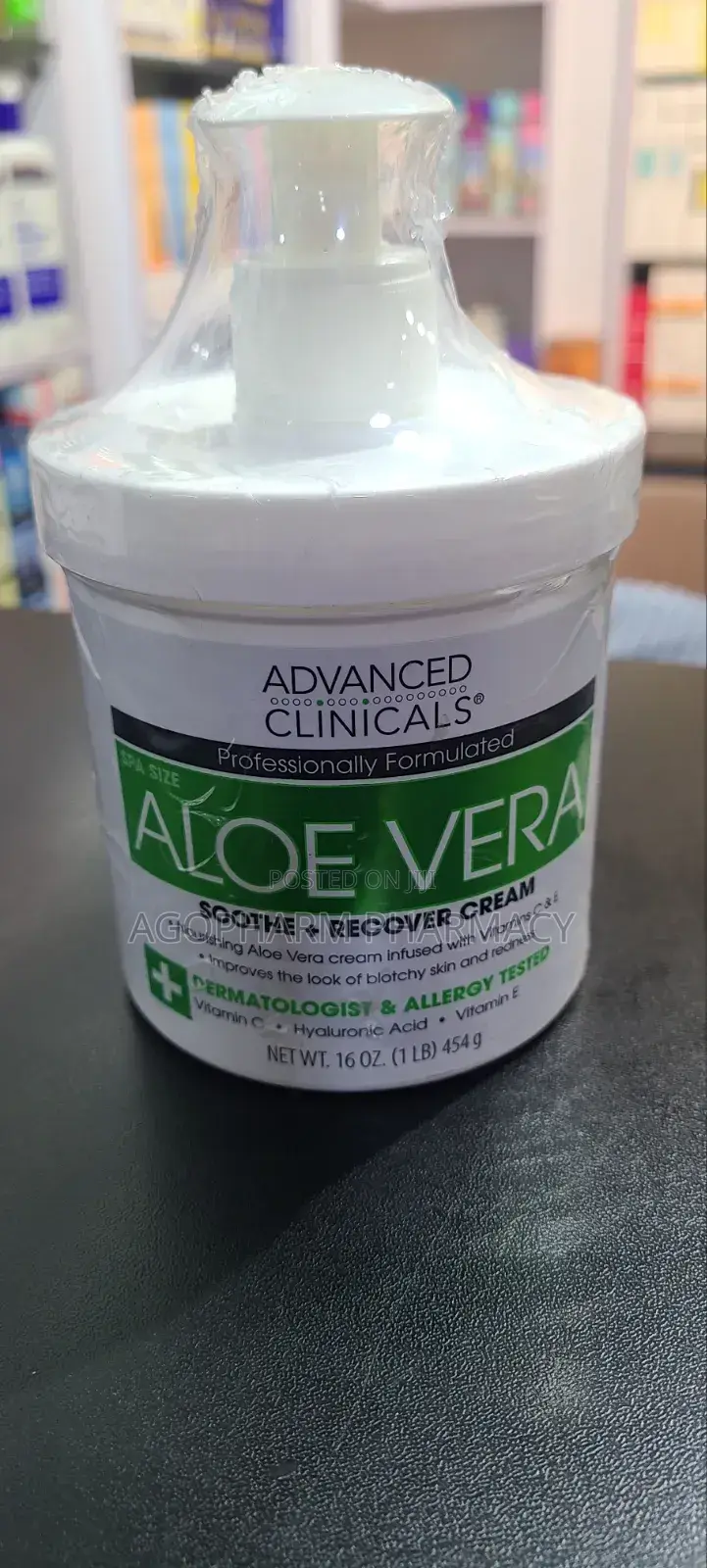 Advanced Clinical Aloe Vera Cream