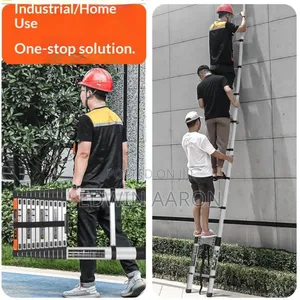 3.8m Aluminium Telescopic Ladder