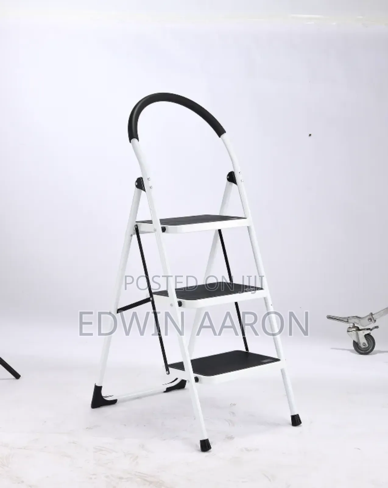 3- Step Foldable Steel Ladder