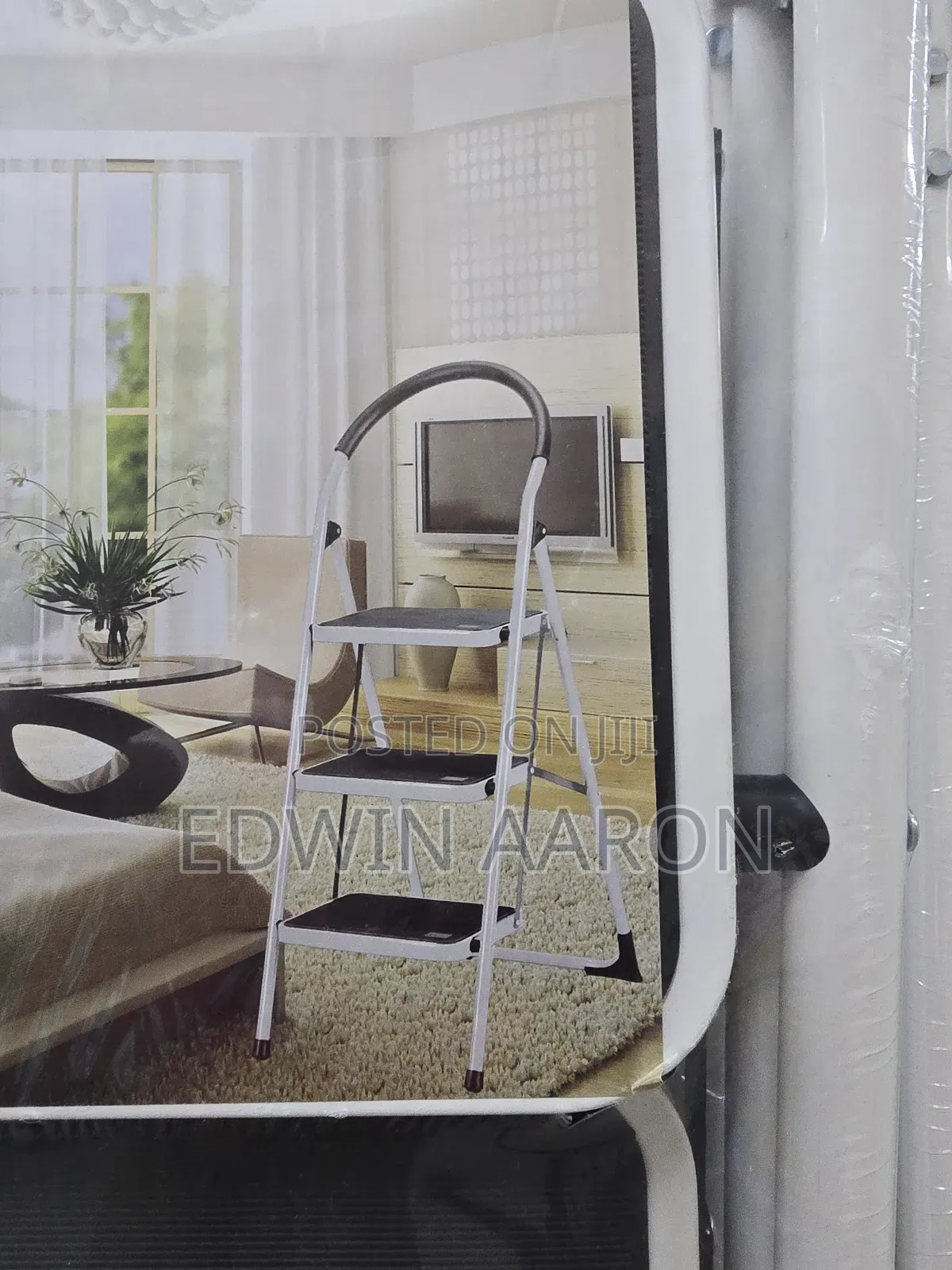 3- Step Foldable Steel Ladder