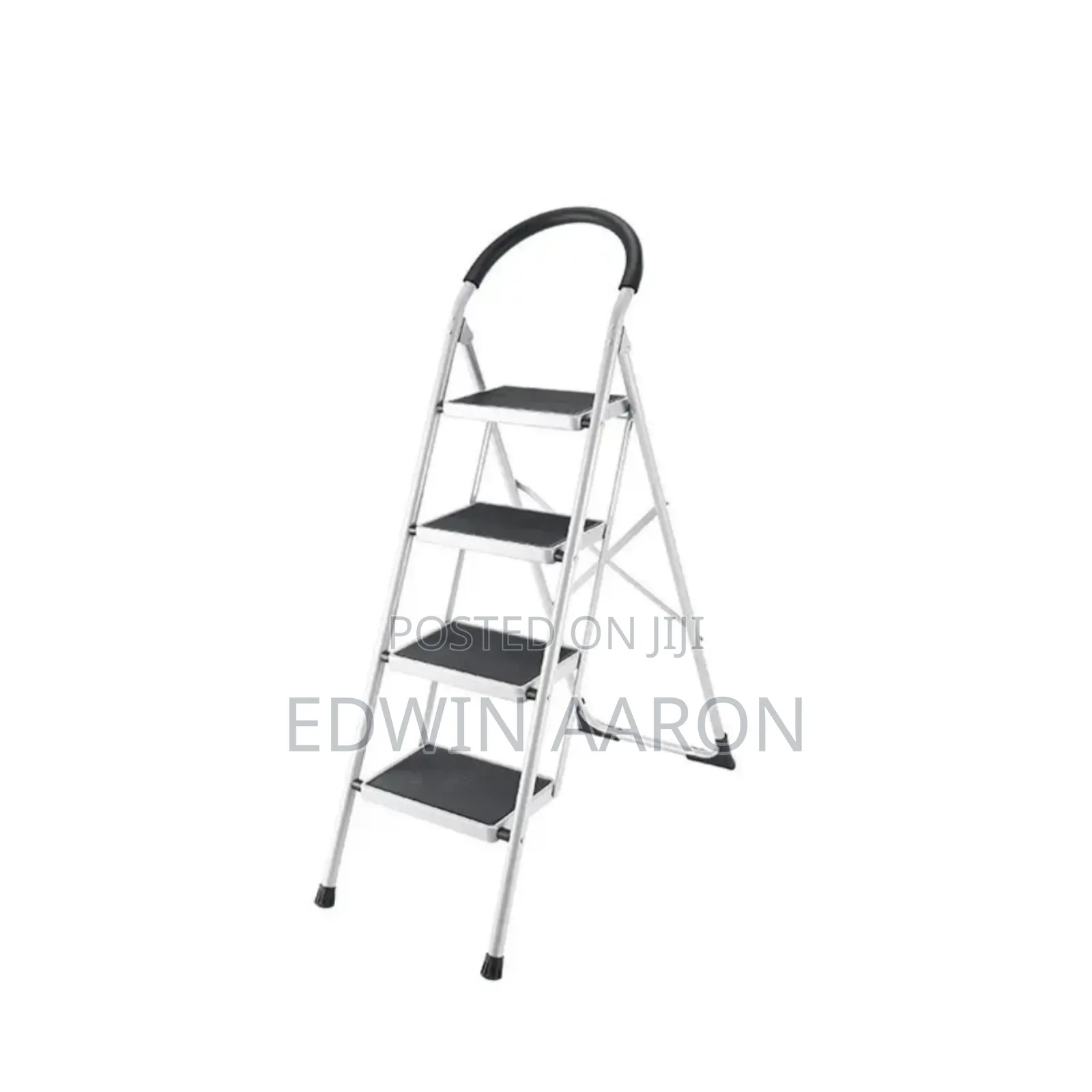 4-Step Foldable Steel Ladder