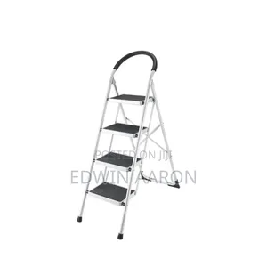 4-Step Foldable Steel Ladder