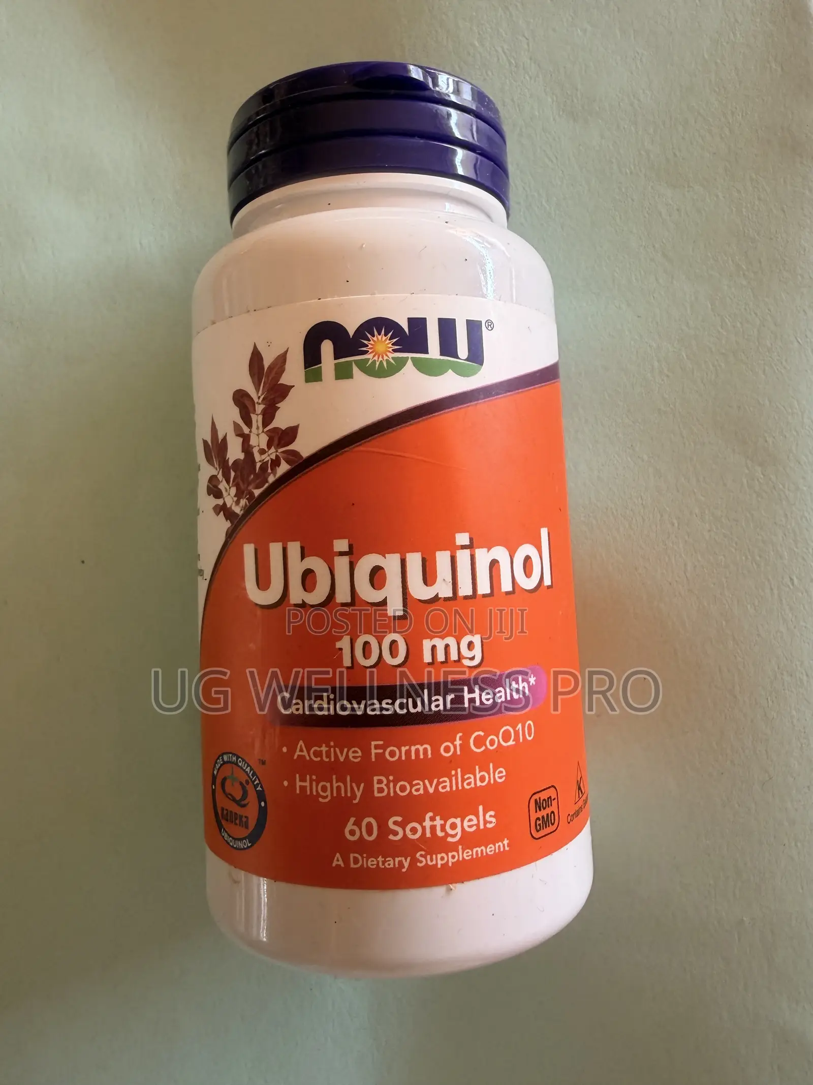 Now Foods Ubiquinol, 100 Mg, 60 Softgels