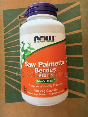 Now Foods Saw Palmetto Berries, 550 Mg, 100 Veg Capsules