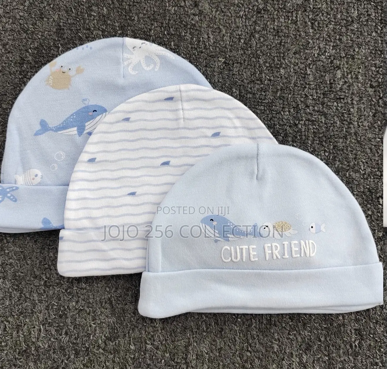 3 Piece Cute Caps