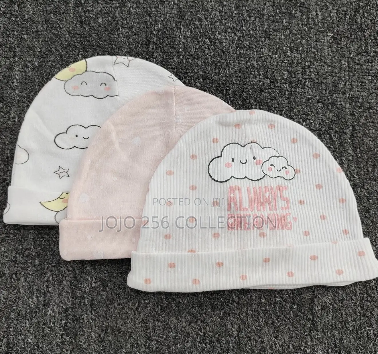 3 Piece Cute Caps