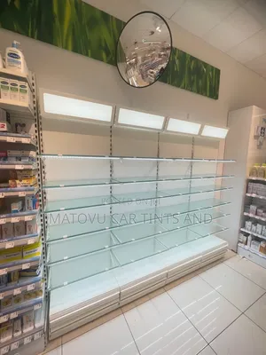 Denis Pharmacy Glass Store Partioning