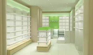 Denis Pharmacy Glass Store Partioning
