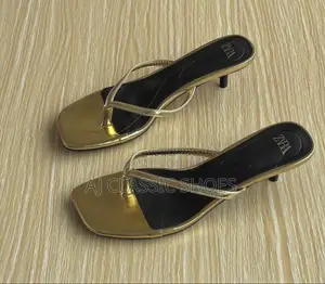 Zara Kitten Heel Plain Shoe