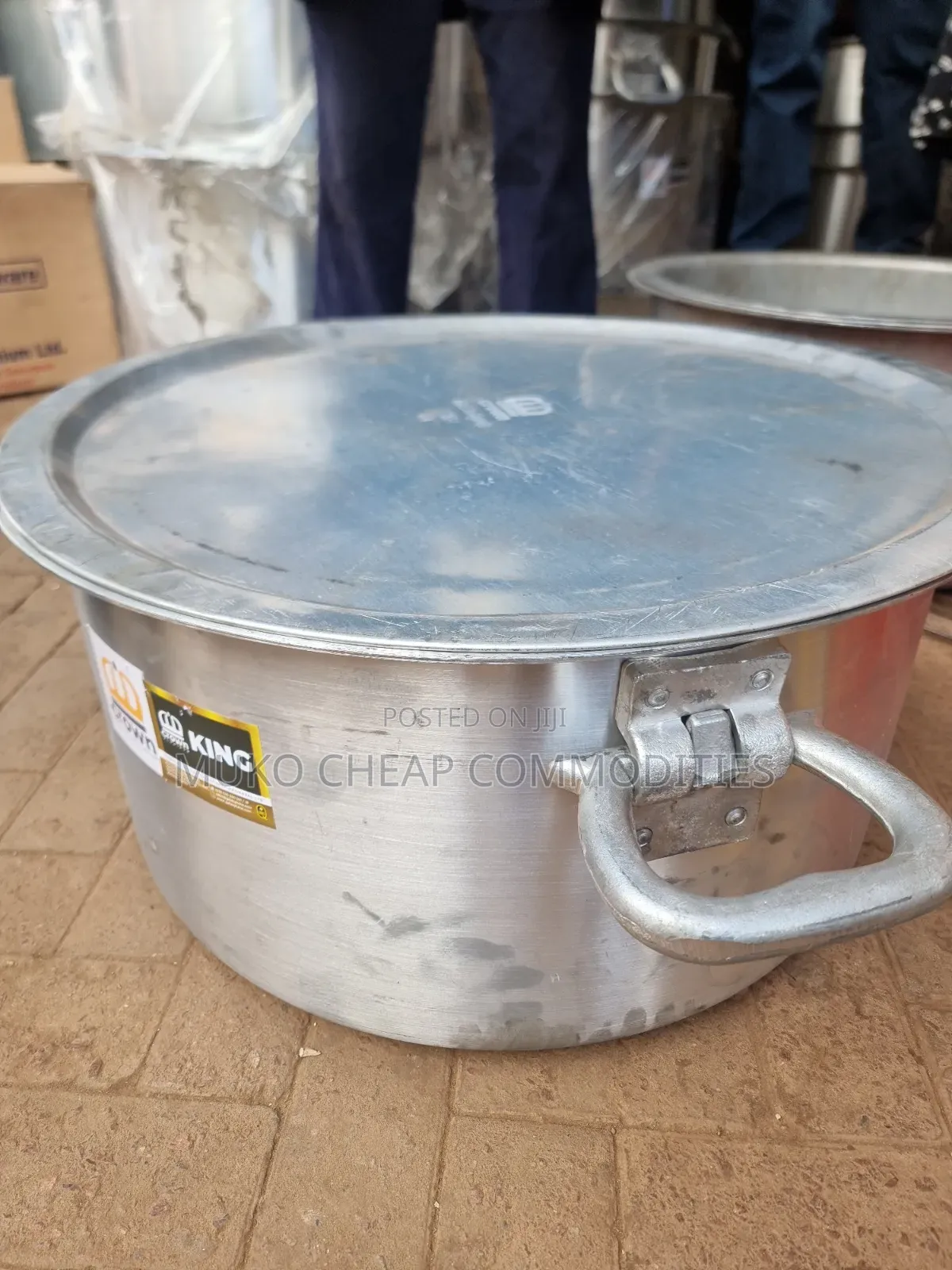 Heavy Duty Single Saucepan 95ltr