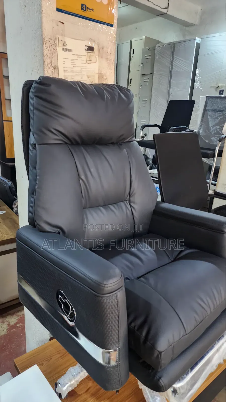 Brown Big,Big Office Chair