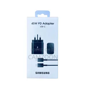 Original Samsung 45w Super Fast Usb-C Charger With Type-C Cable
