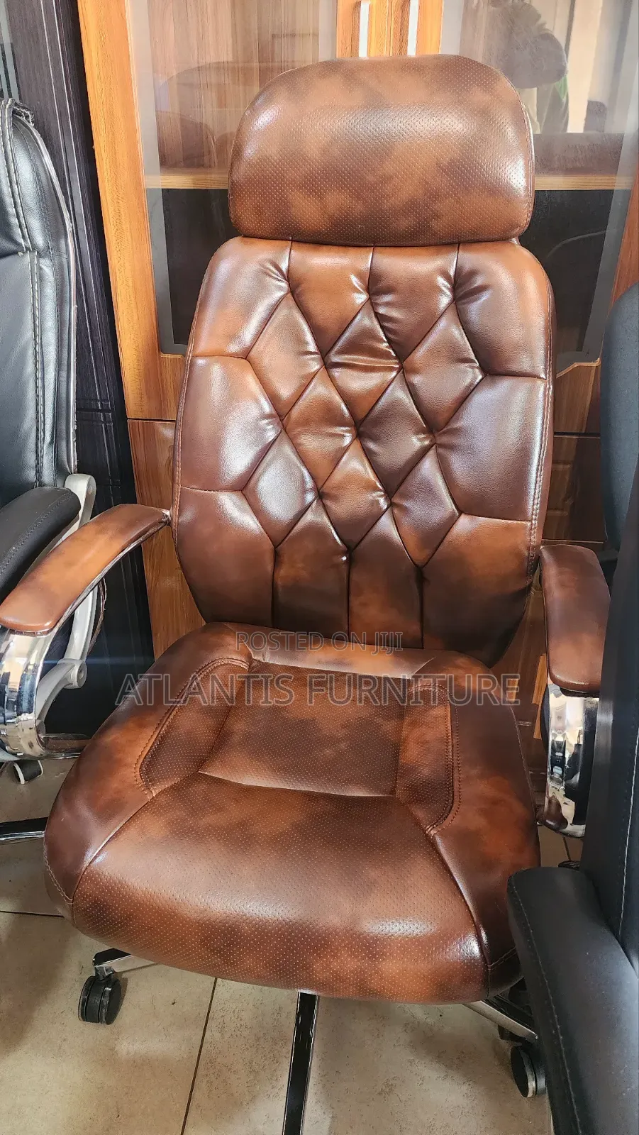 Smart Brown Office Chair
