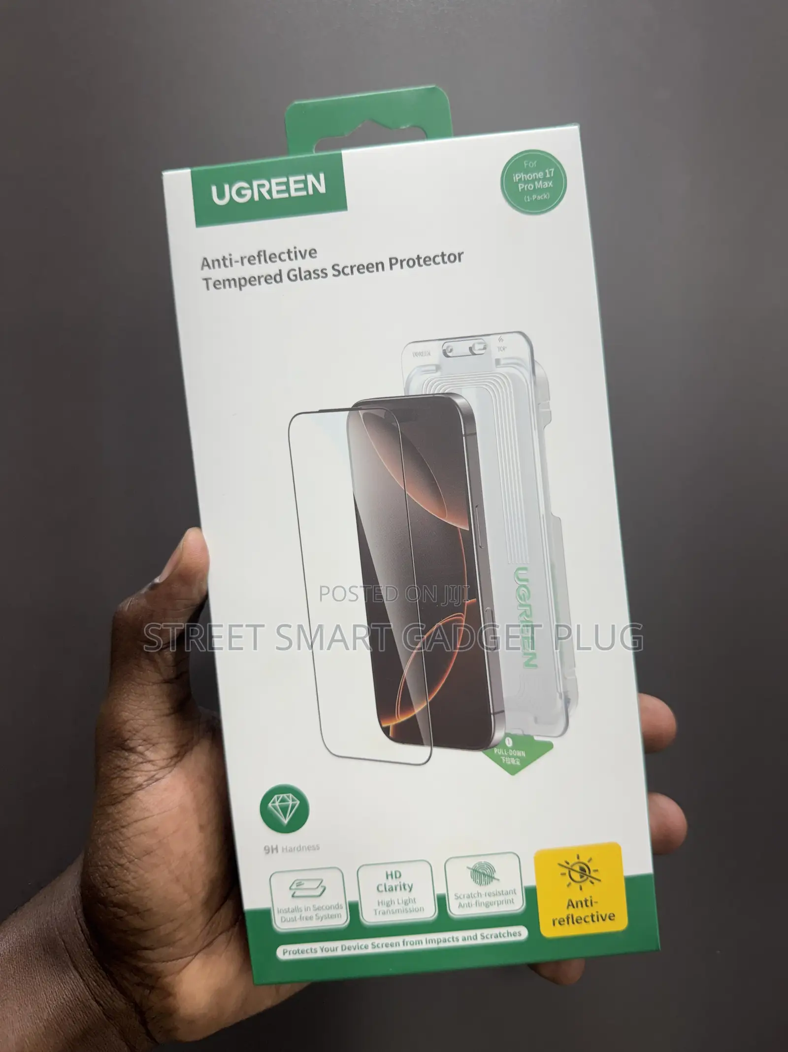 Ugreen Tempered Glass Proctors Anti Refelective