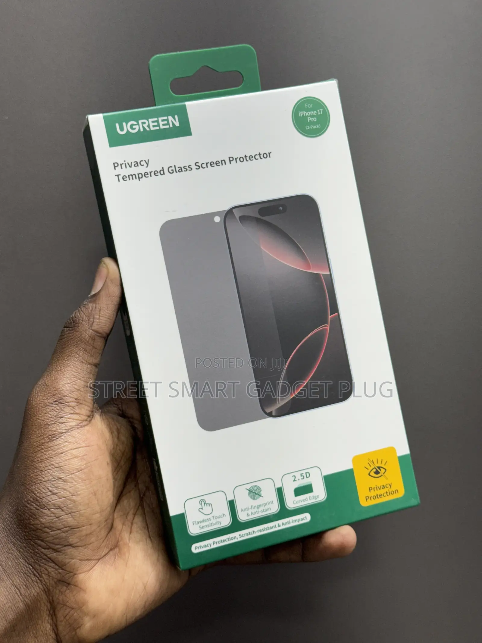 Ugreen Tempered Glass Proctors Anti Refelective