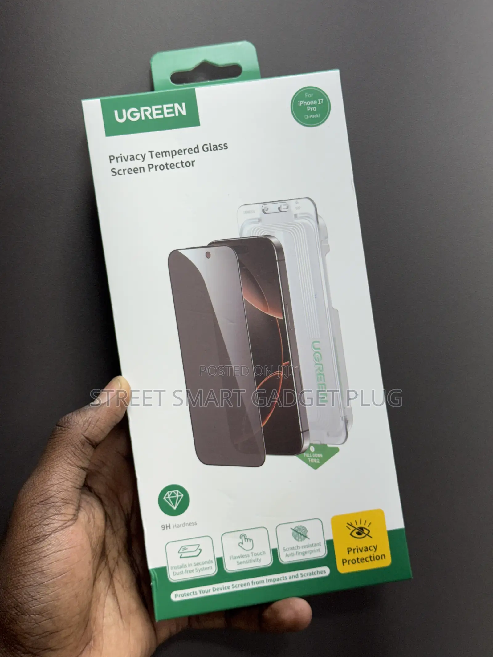 Ugreen Tempered Glass Proctors Anti Refelective