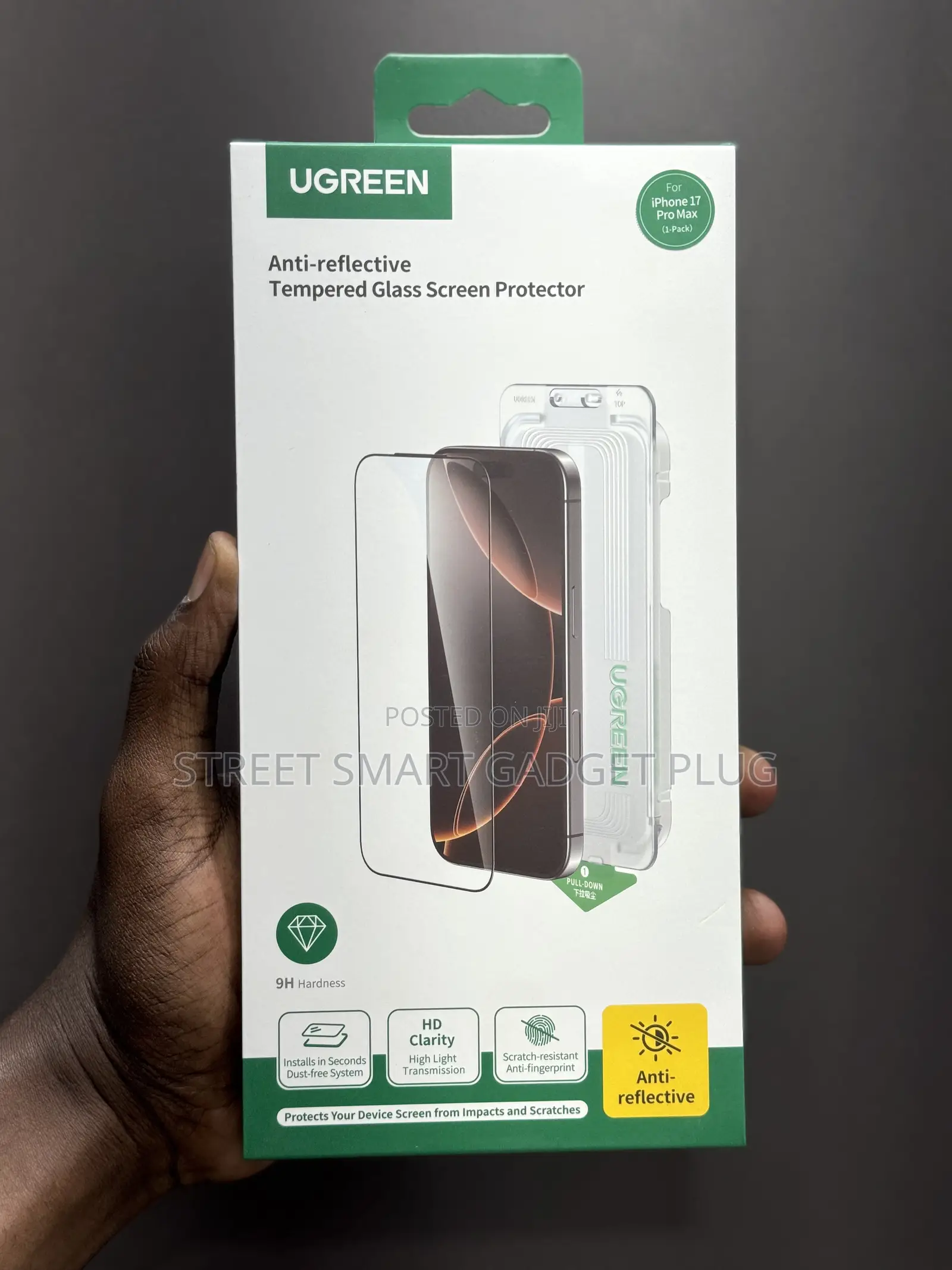 Ugreen Tempered Glass Proctors Anti Refelective