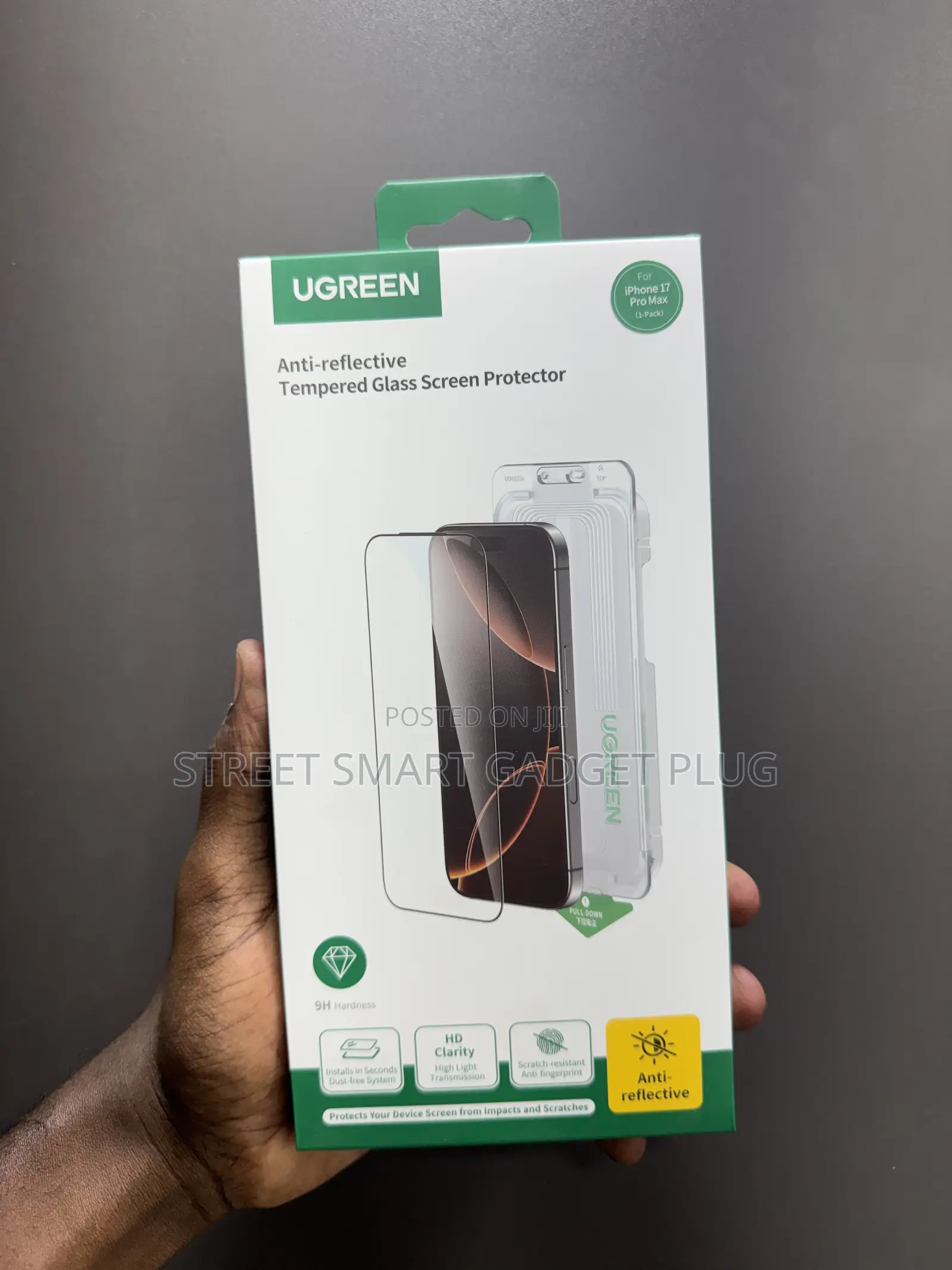 Ugreen Tempered Glass Proctors Anti Refelective
