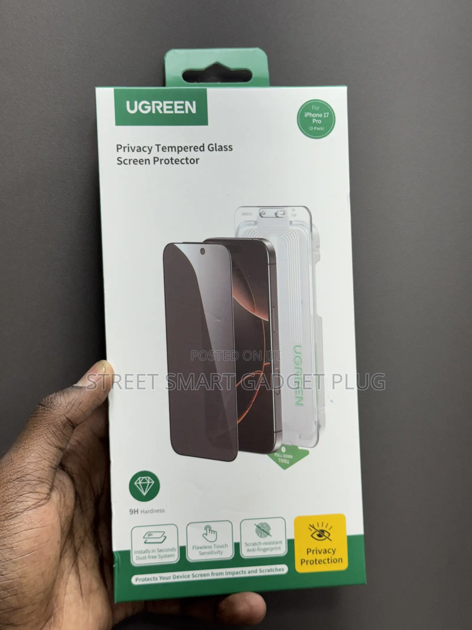 Ugreen Tempered Glass Proctors Anti Refelective