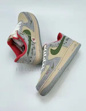 Nike Air Force 1 X Stüssy Grey Red