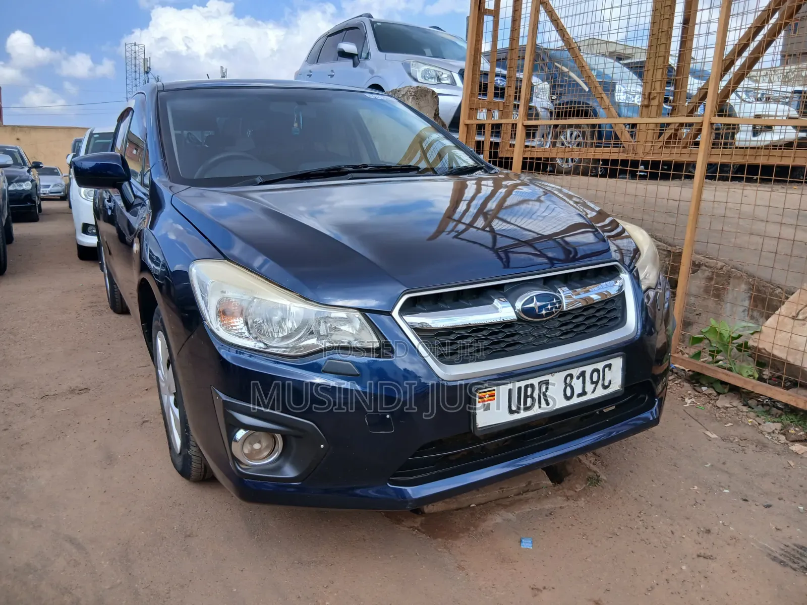 Subaru Impreza 2012 Blue