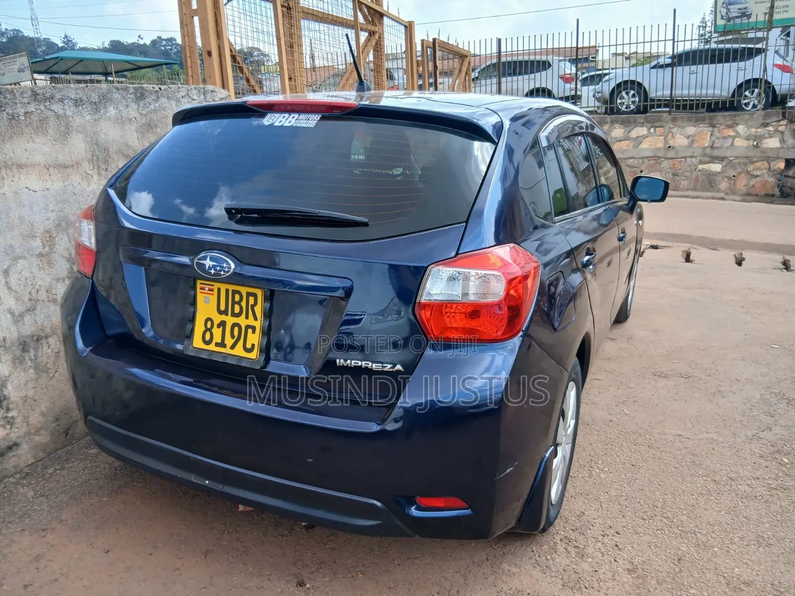 Subaru Impreza 2012 Blue