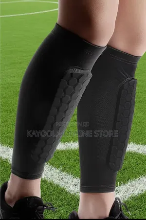 2pcs Football Shin Guard Socks Sleeves Calf Compression