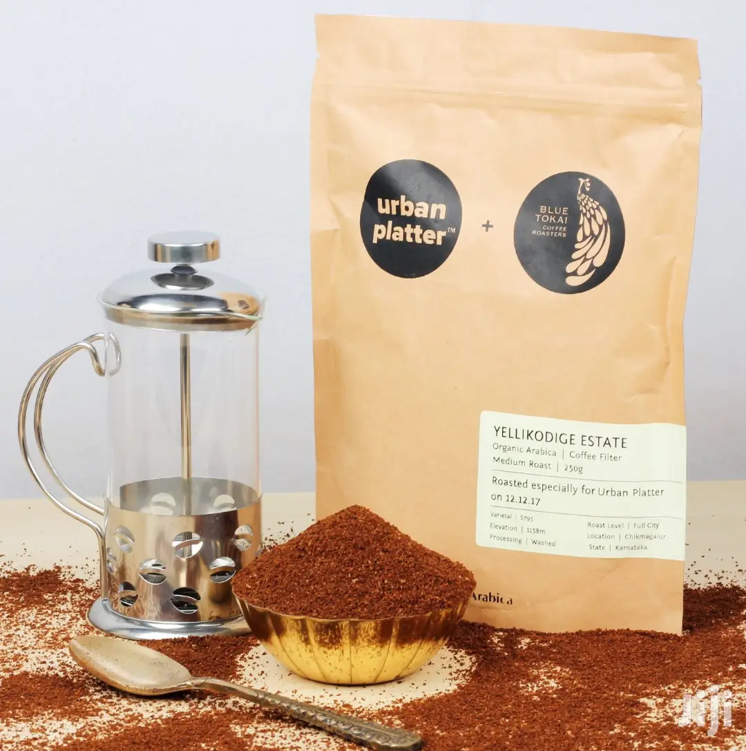 Junai Tea & Coffee Maker French Press Coffee Plunger 600ml