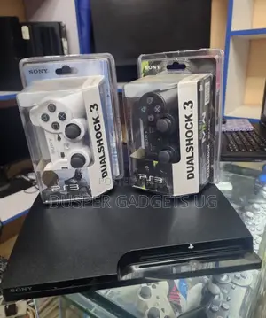 Ps3 Slim With 2 Dual Shock Controllers