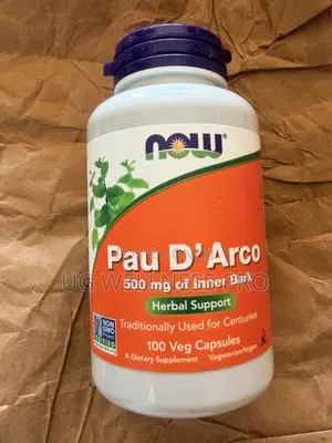 Now Foods Pau D'arco, 500 Mg, 100 Veg Capsules