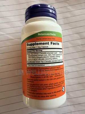 Now Foods Egcg, Green Tea Extract, 400 Mg, 90 Veg Capsules