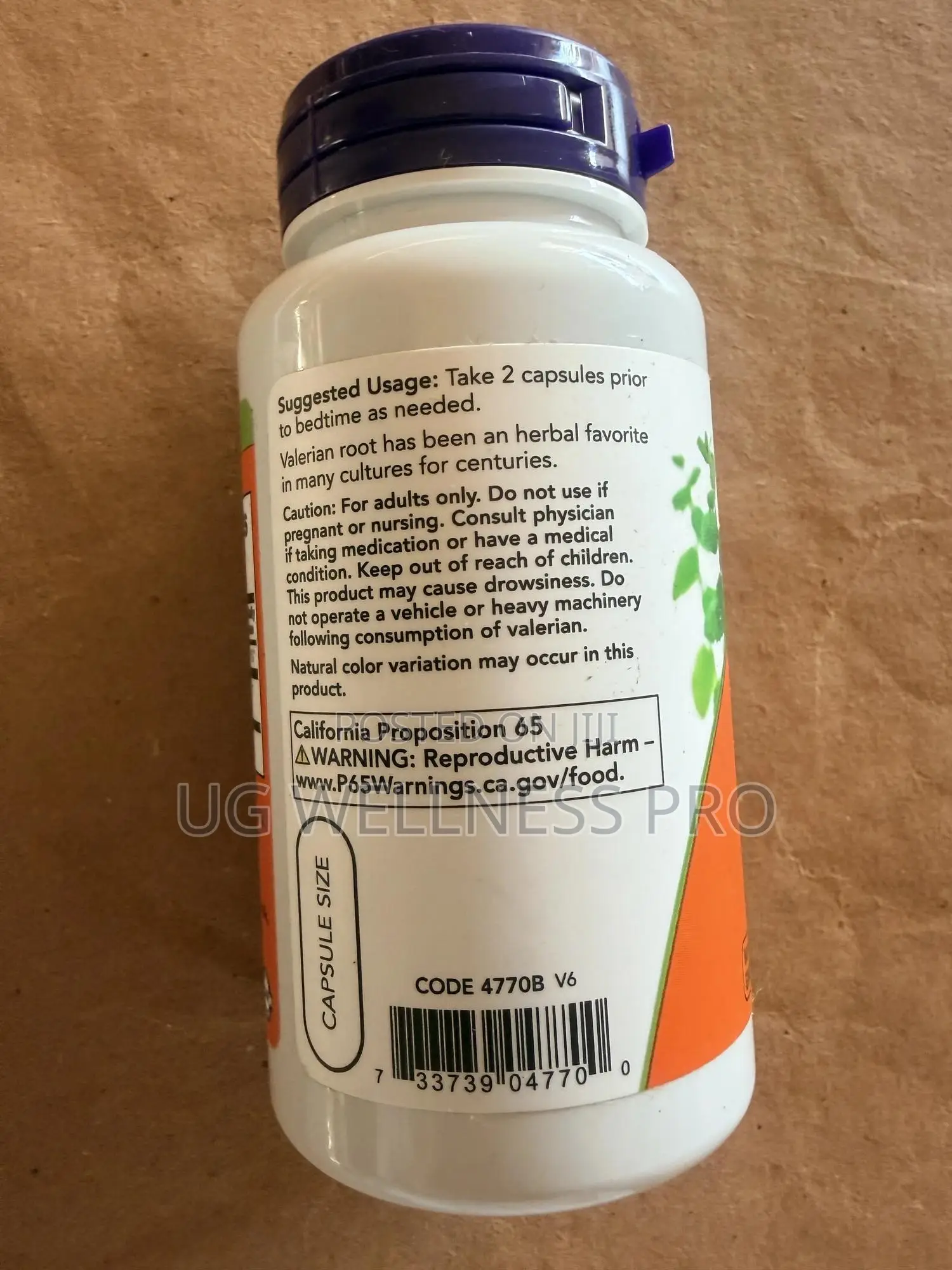Now Foods Valerian Root, 100 Veg Caps Sleep Support