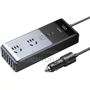 Ugreen Cd313 Vehicle-Mounted Inverter 12v to 220v 150w.